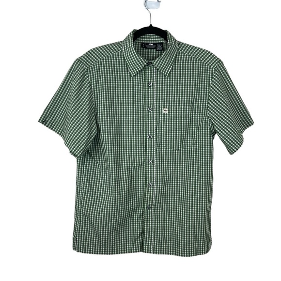 Outdoor Research Other - Outdoor Research Button Front Short Sleeve Plaid Shirt